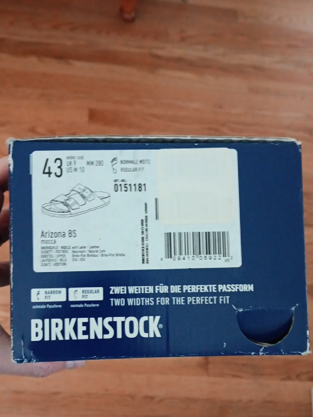 Birkenstock Arizona Two-Strap Sandals in Taupe